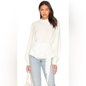 *35. BCBGeneration Tie-Front Blouse